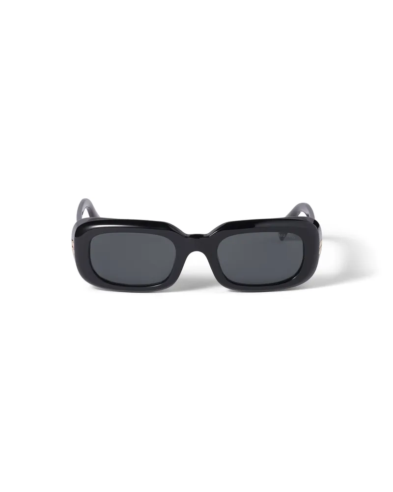 Miu Miu Rêverie Sonnenbrille, Damen, Schiefergraue Gläser Schiefergraue