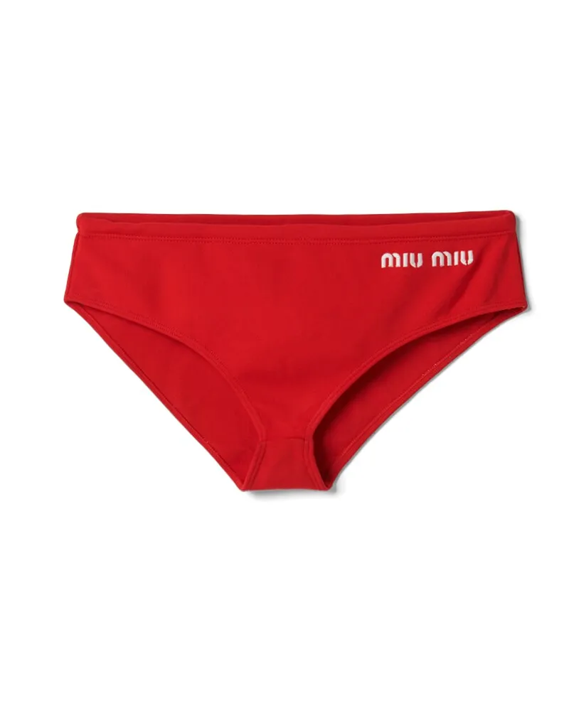 Miu Miu Badeanzug, Damen, Rot, Größe Rot