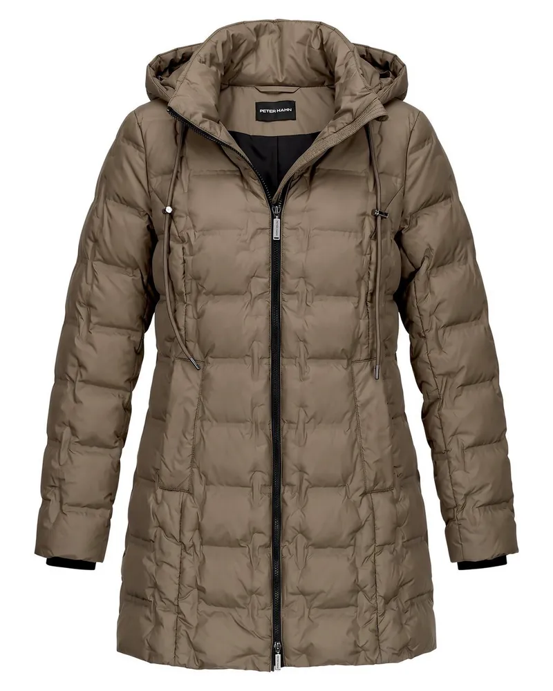 Peter Hahn Long-Steppjacke  beige Beige