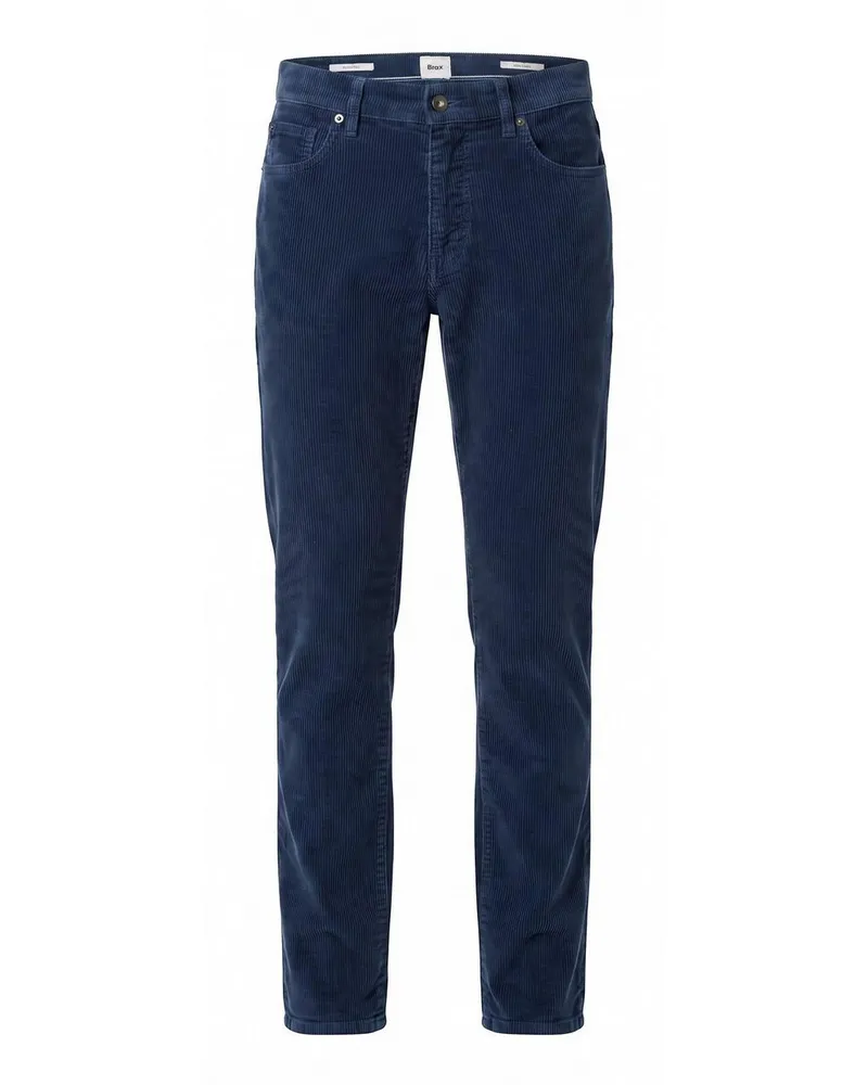 Brax Cordhose Straight Fit  blau Blau