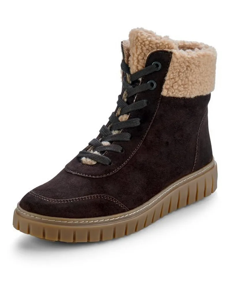 Semler  Schnür-Stiefelette Sina  braun Braun