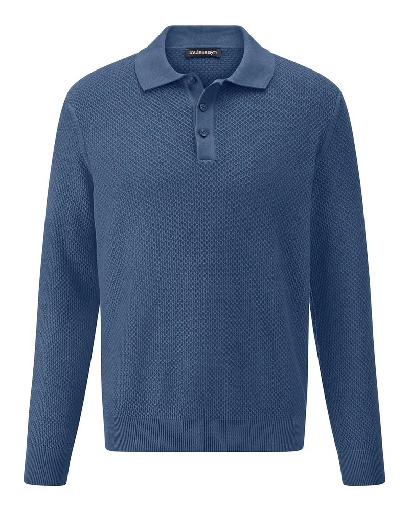 Louis Sayn Polo-Pullover  blau Blau