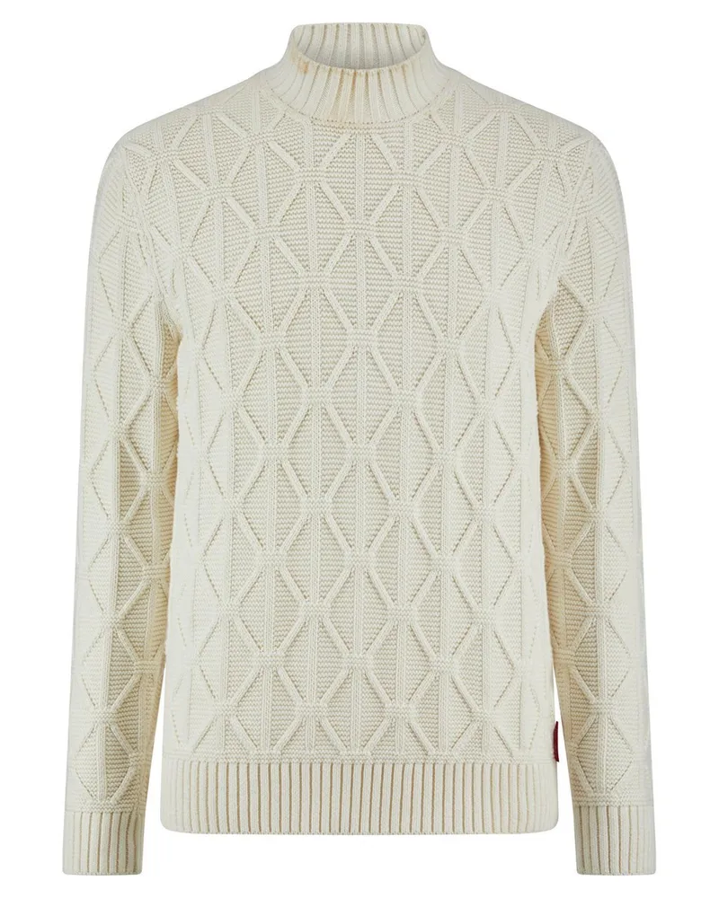 JOOP! Strickpullover  Jeans weiss Weiss