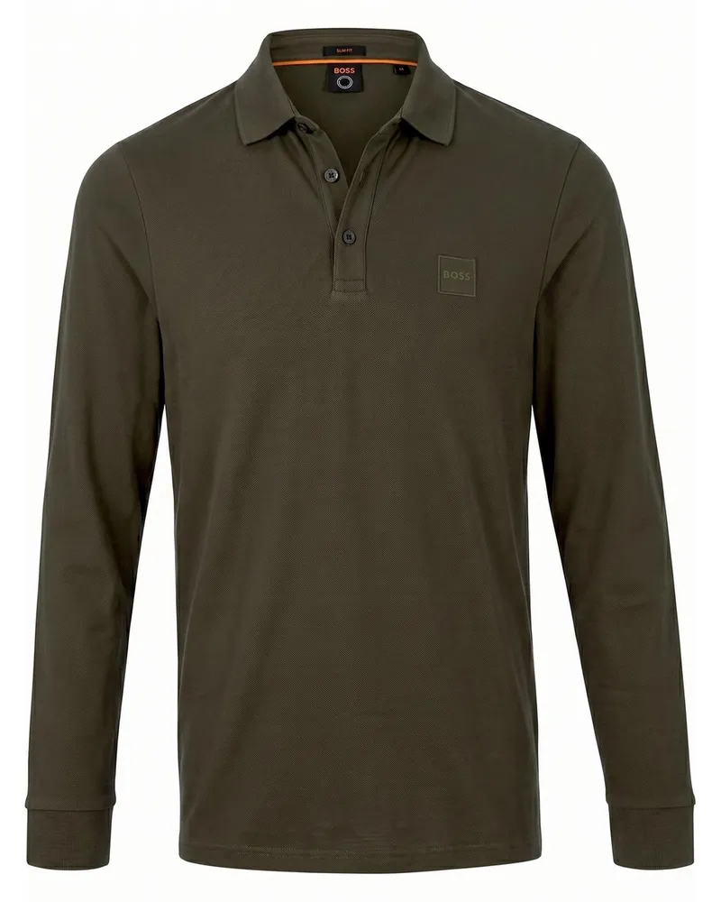 HUGO BOSS Polo-Shirt  grün Grün