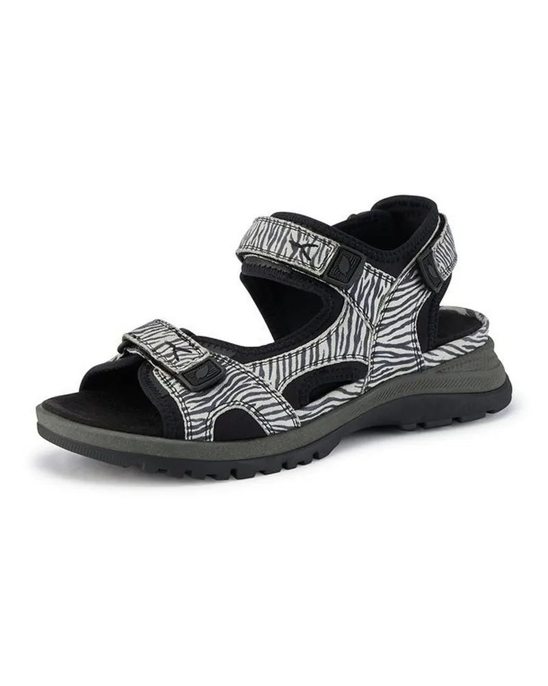 Waldläufer Sandale  schwarz Schwarz