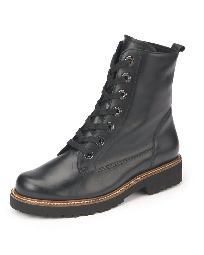 Semler  Schnür-Stiefelette Barbara  schwarz Schwarz