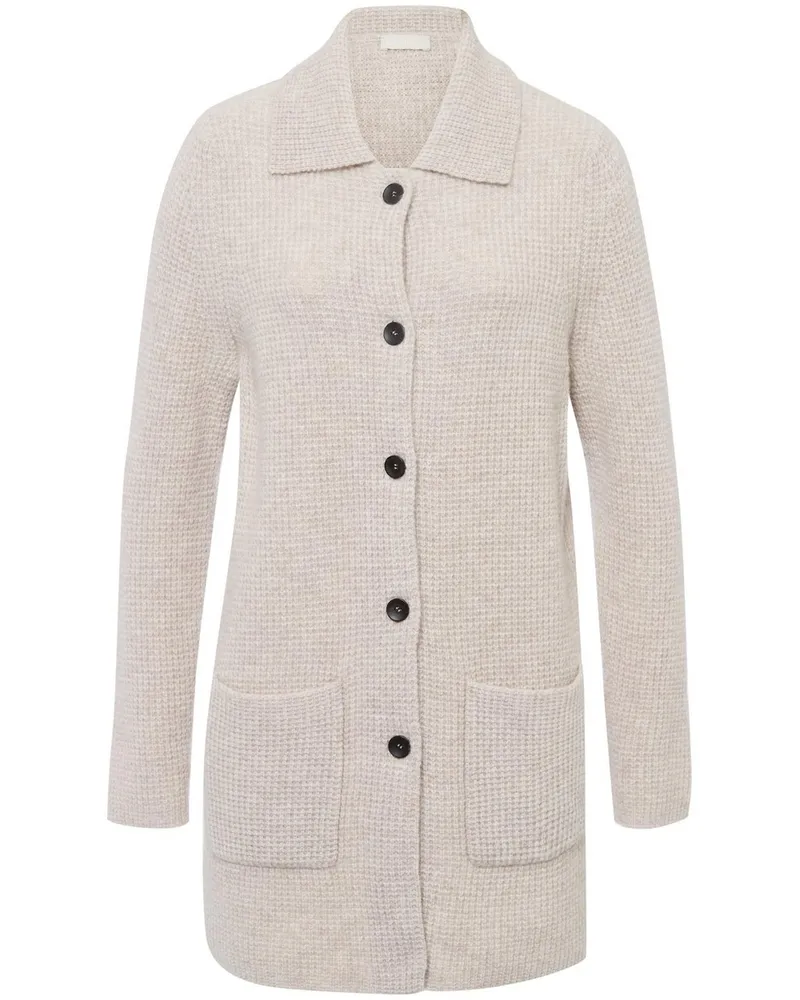 Include Long-Strickjacke  beige Beige