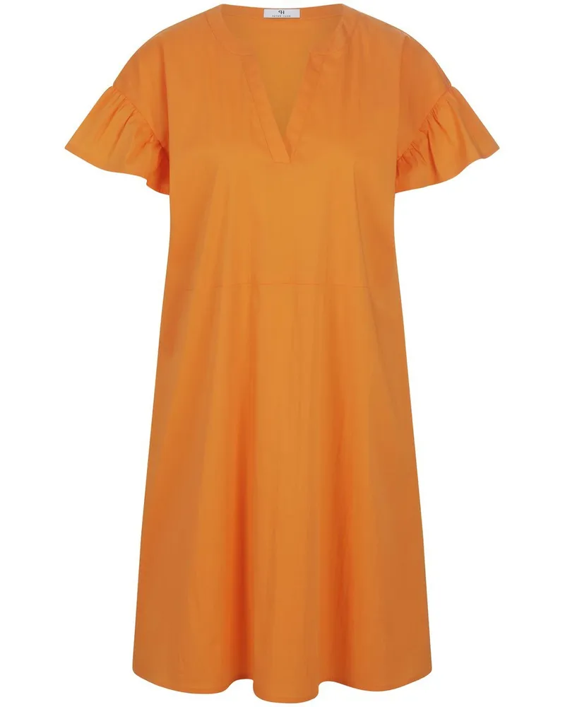 Peter Hahn Strandkleid  orange Orange