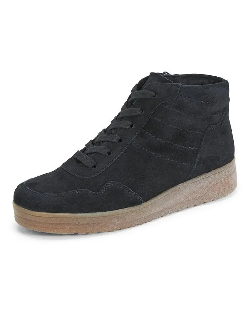 Semler  Schnür-Stiefelette Verona  schwarz Schwarz