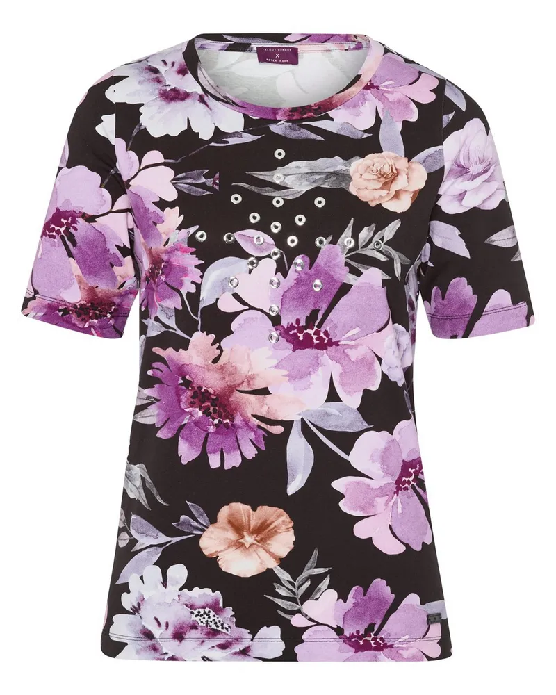 Talbot Runhof Rundhals-Shirt  lila Lila