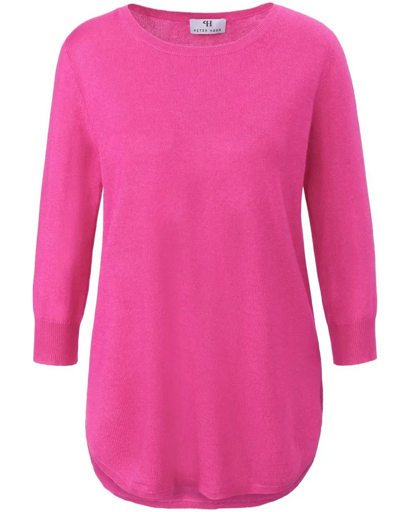 Peter Hahn Rundhals-Pullover aus Seide und Kaschmir  Seide/Kaschmir pink Pink