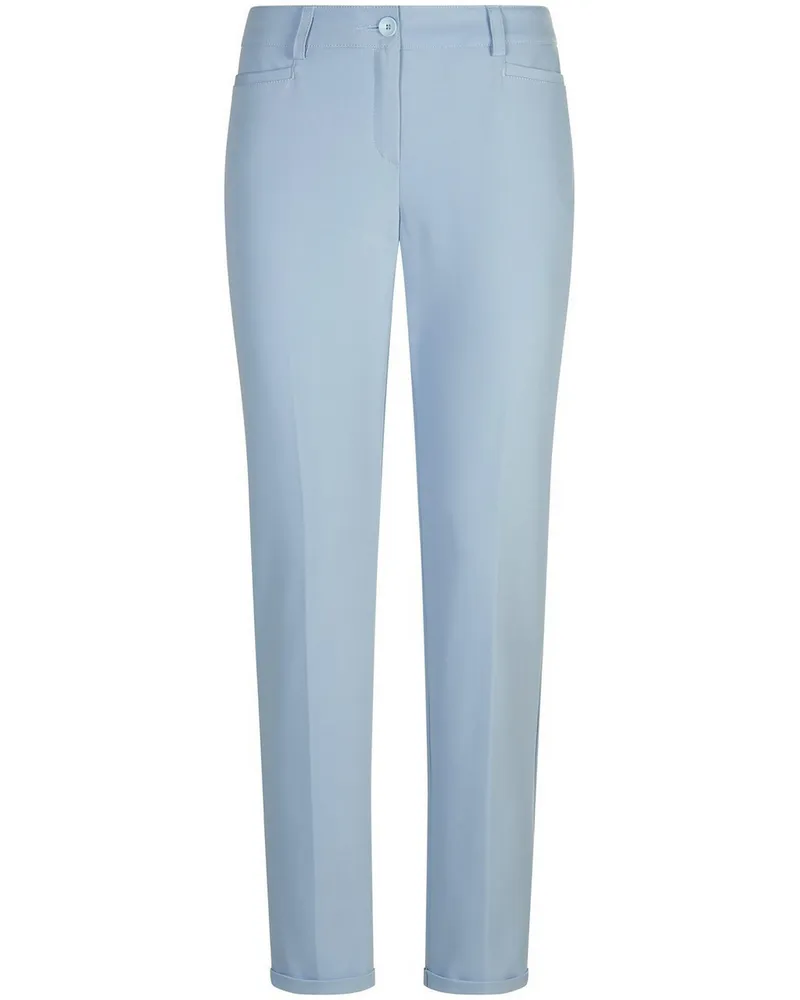 FADENMEISTER BERLIN Knöchellange Hose  blau Blau