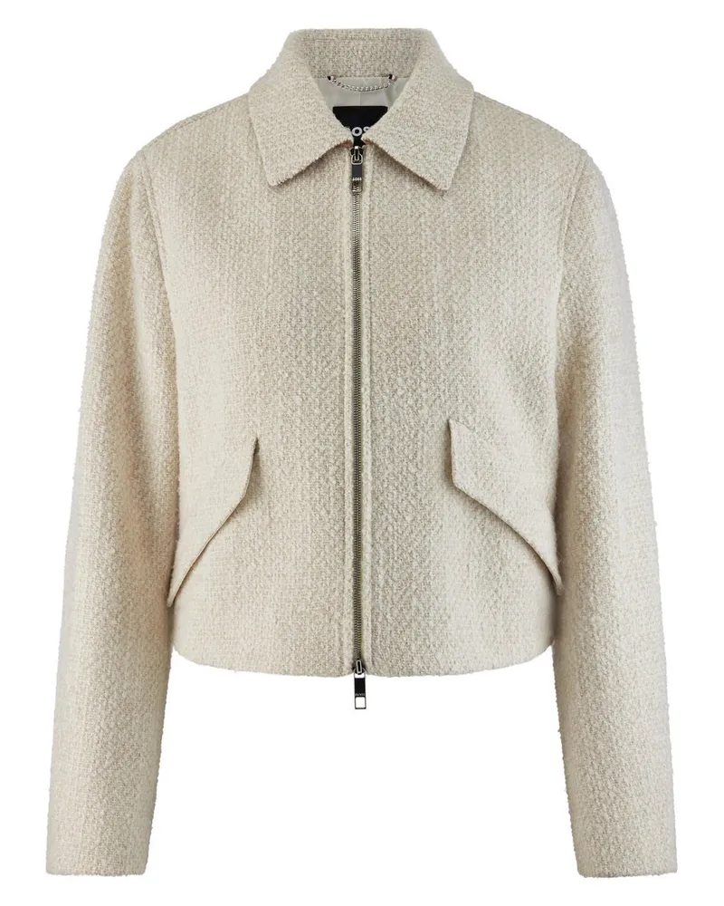 HUGO BOSS Jacke Cafiore  weiss Weiss