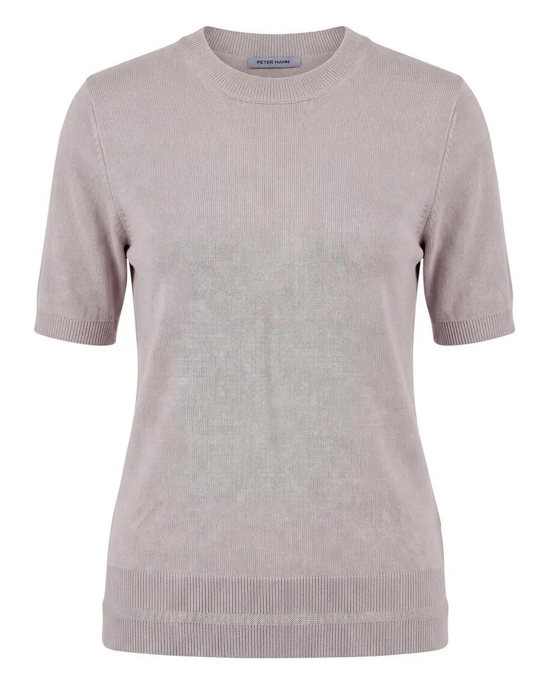 Peter Hahn Rundhals-Pullover  beige Beige