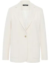 FADENMEISTER BERLIN Long-Blazer  weiss Weiss