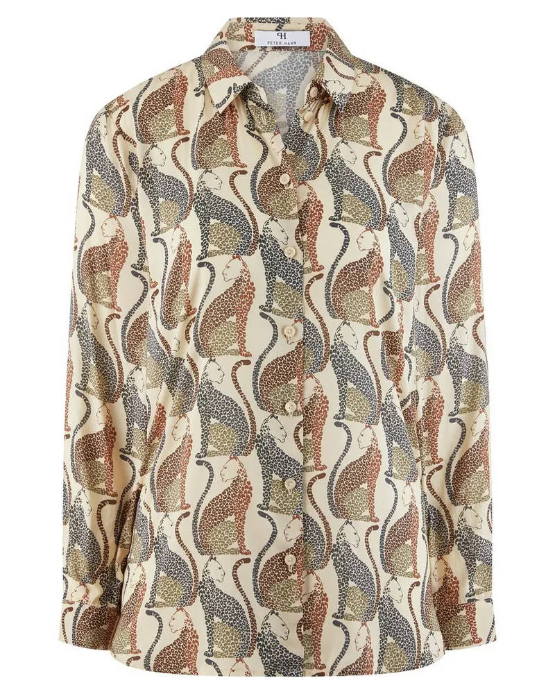 Peter Hahn Bluse  beige Beige