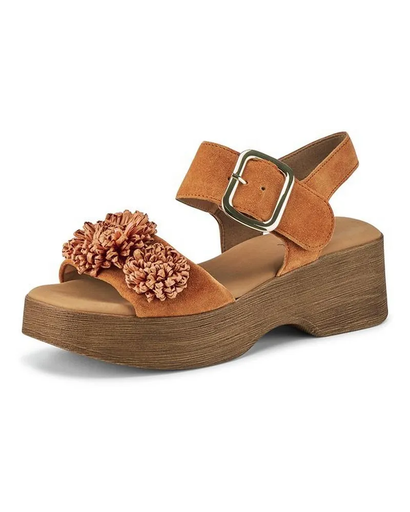 Gabor Plateau-Sandale Best fitting  orange Orange