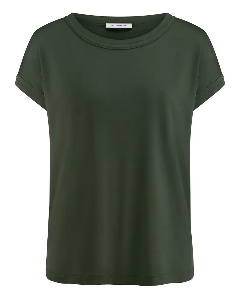 Peter Hahn Rundhals-Shirt  grün Grün