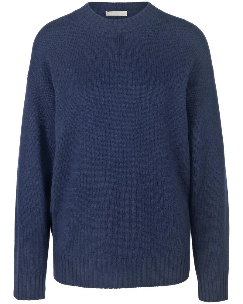 Include Rundhals-Pullover  blau Blau