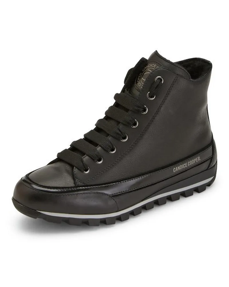 Candice Cooper Schnür-Stiefelette Janis Strip Plus Chic  schwarz Schwarz