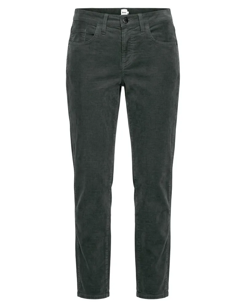 Brax Knöchellange Cord-Hose  grün Grün