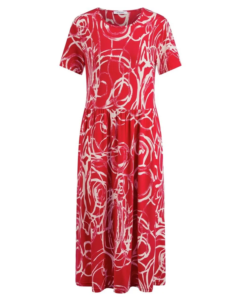 Peter Hahn Jersey-Kleid  rot Rot