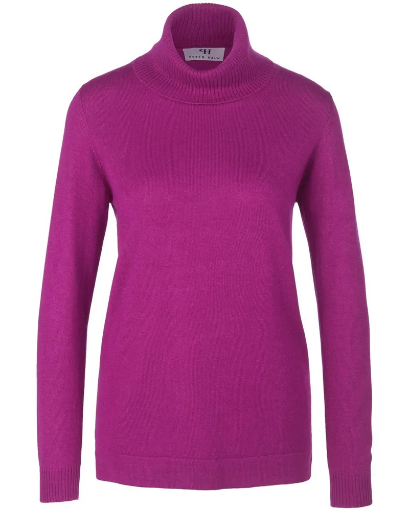 Peter Hahn Rollkragen-Pullover Modell Tamara  Seide/Kaschmir pink Pink