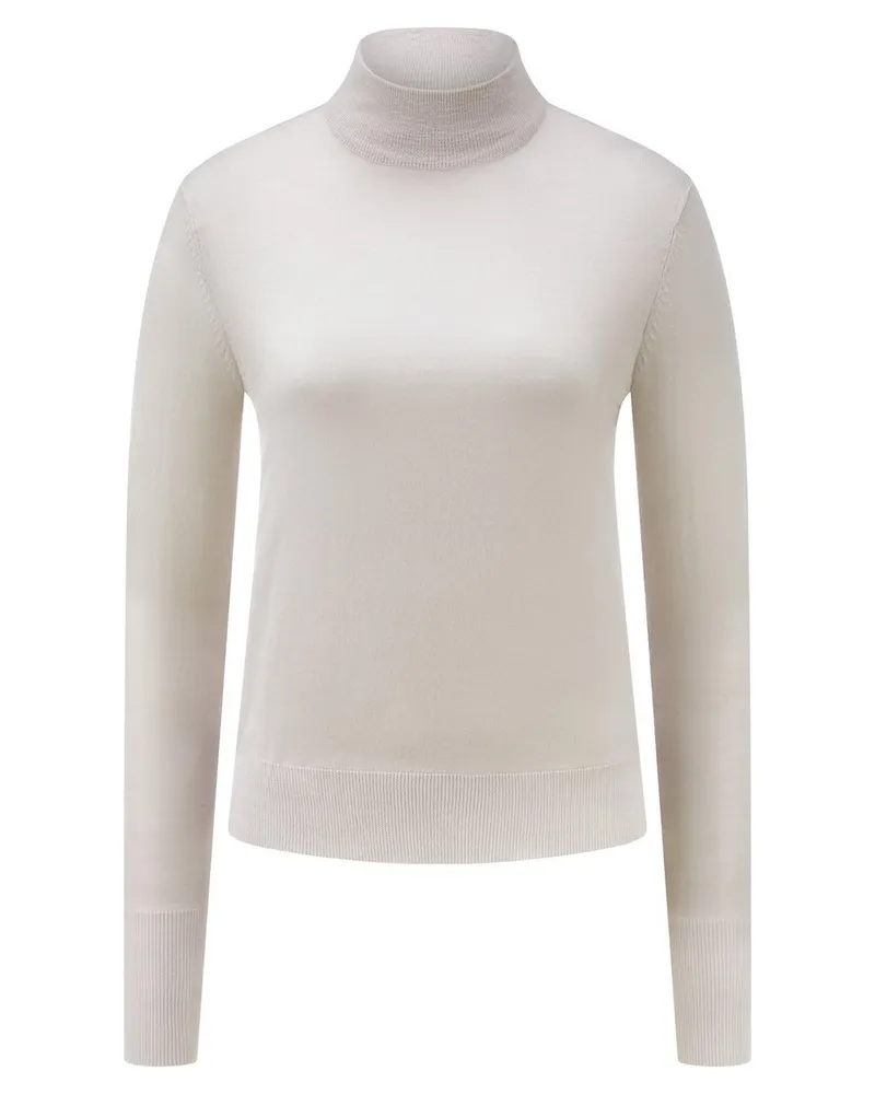 Peter Hahn Rundhals-Pullover  beige Beige