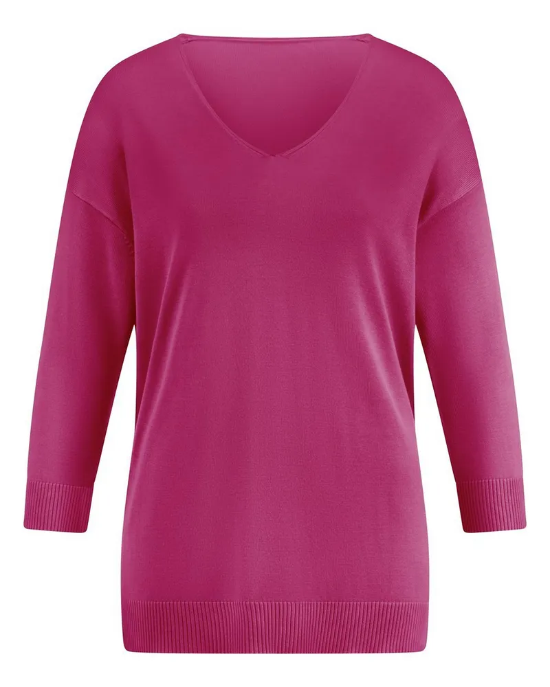 Emilia Lay V-Pullover 3/4-Arm  pink Pink