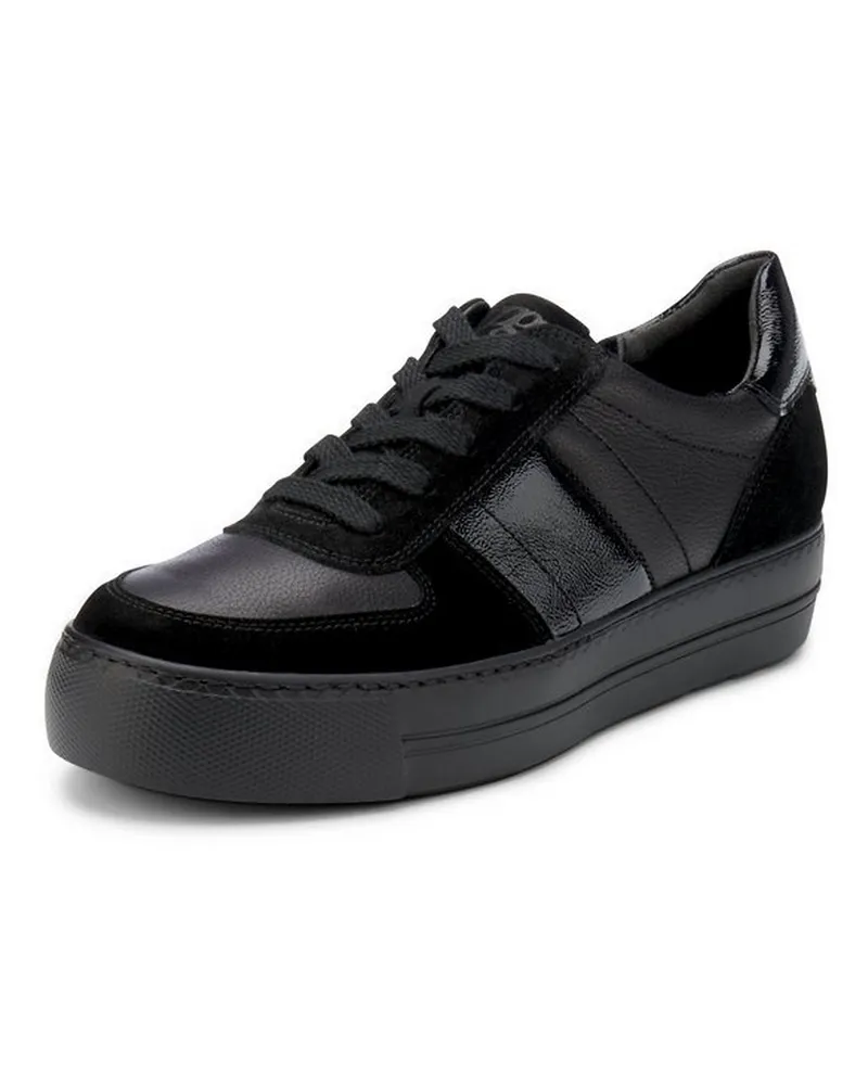 paul green Plateau-Sneaker  schwarz Schwarz