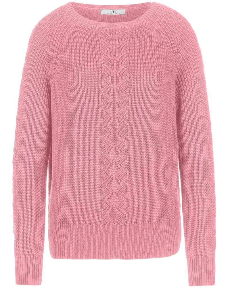 Peter Hahn Rundhals-Pullover  rosé Rosé