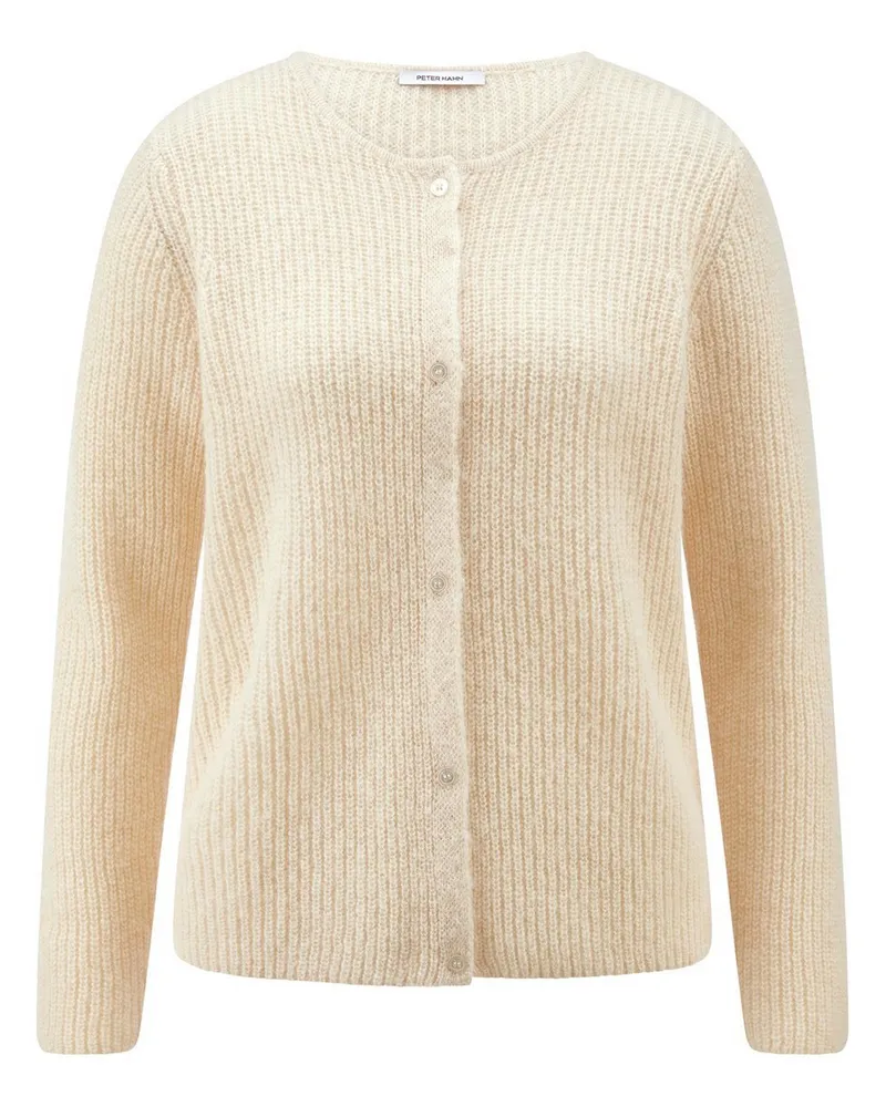 Peter Hahn Strickjacke  beige Beige