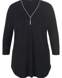 Emilia Lay Long-Shirt 3/4-Arm  schwarz Schwarz