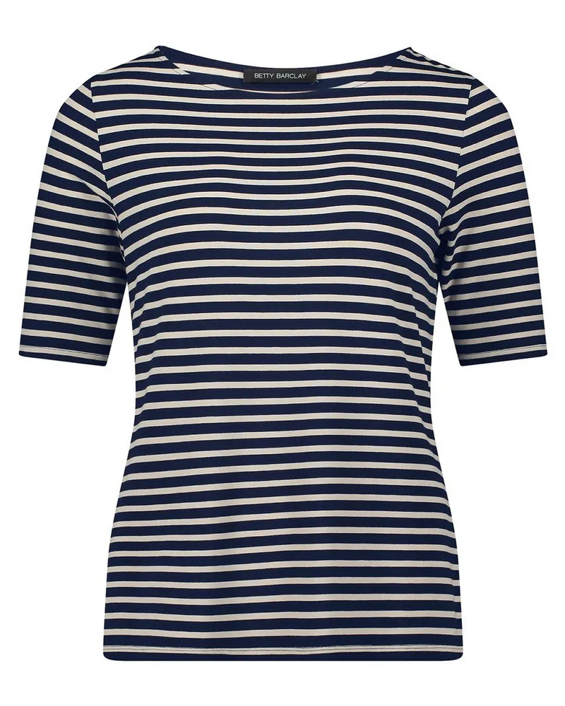 Betty Barclay Rundhals-Shirt  blau Blau