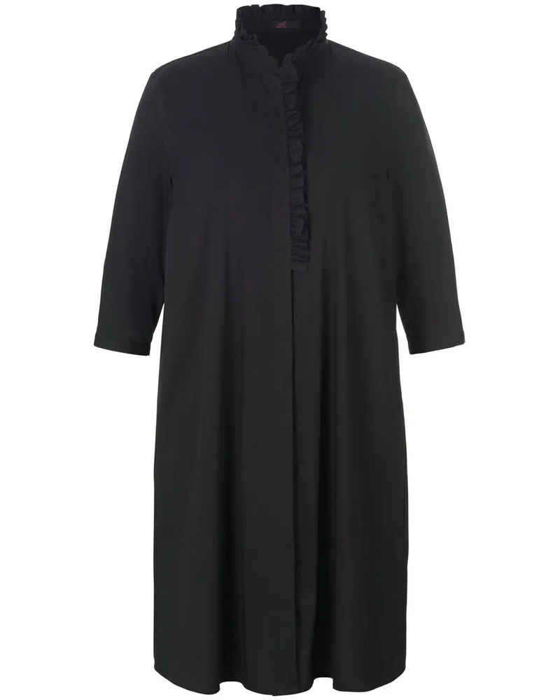 Emilia Lay Kleid 3/4-Arm  schwarz Schwarz
