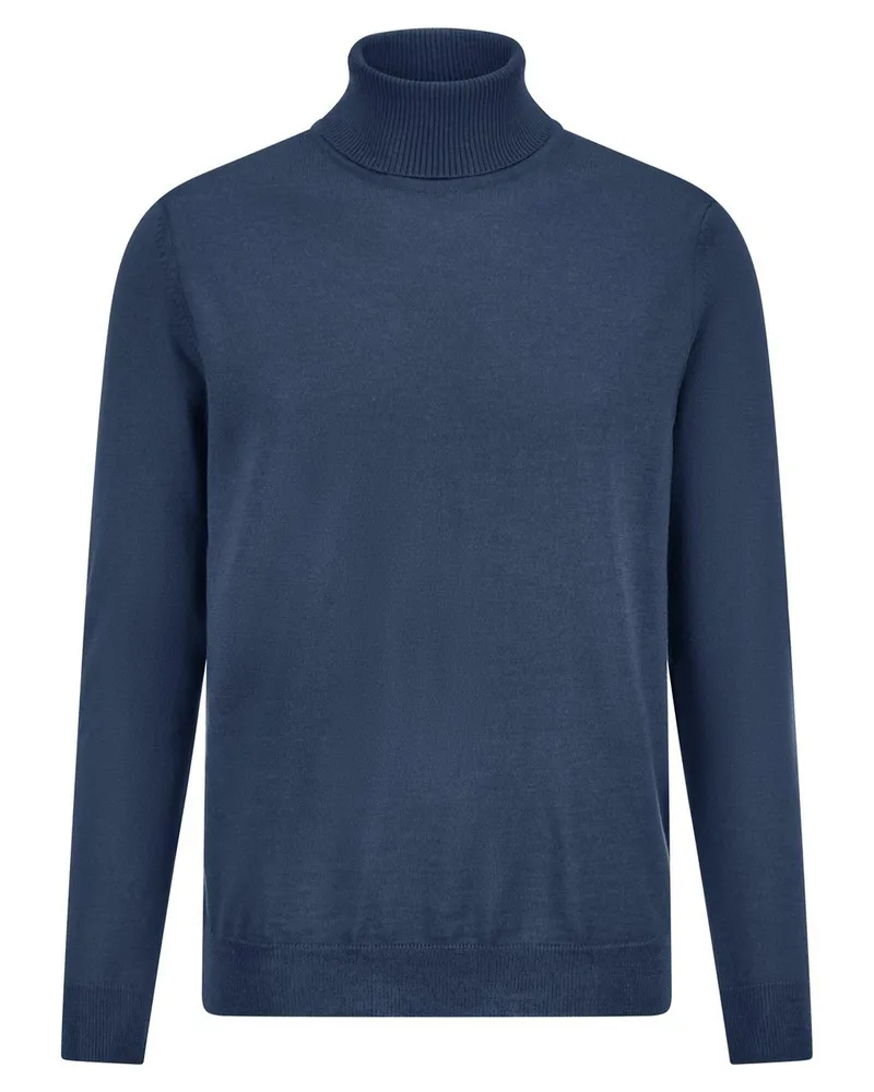Louis Sayn Rollkragen-Pullover  blau Blau
