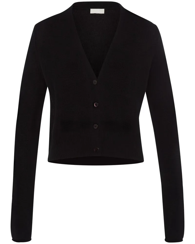 Include Strickjacke V-Ausschnitt  schwarz Schwarz
