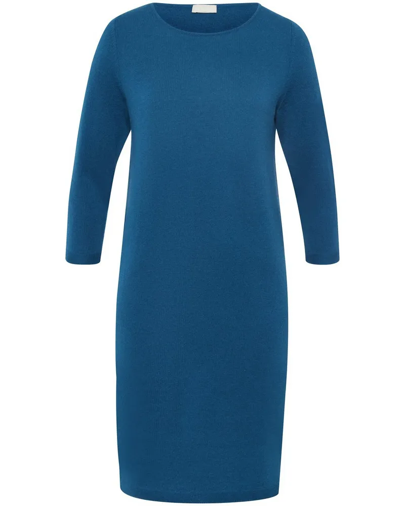 Include Strickkleid Schurwolle und Kaschmir  türkis Türkis