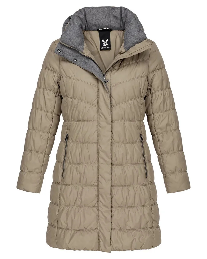 Fuchs Schmitt Long-Steppjacke  grün Grün