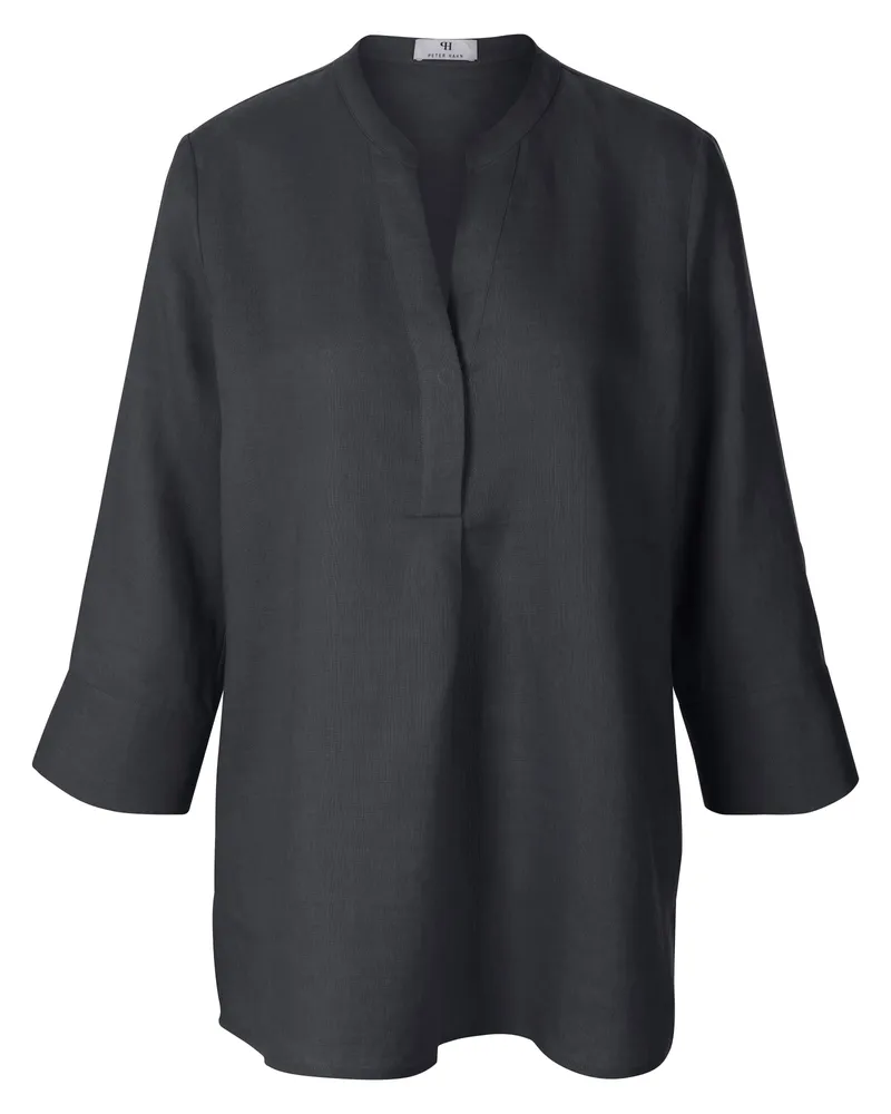 Peter Hahn Bluse 3/4-Arm  schwarz Schwarz