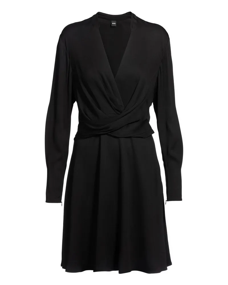 HUGO BOSS Kleid Dimkai  schwarz Schwarz