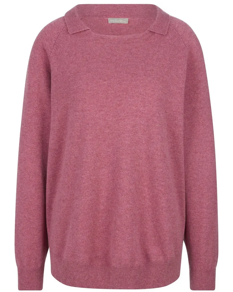 Include Polo-Pullover  pink Pink