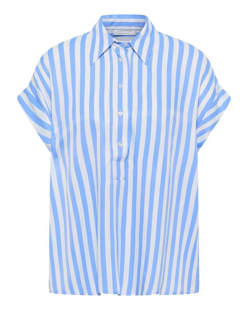 Eterna Bluse  blau Blau