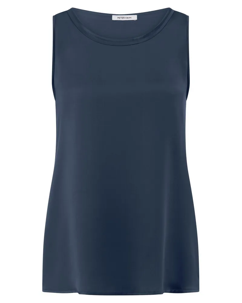 Peter Hahn Long-Top  blau Blau