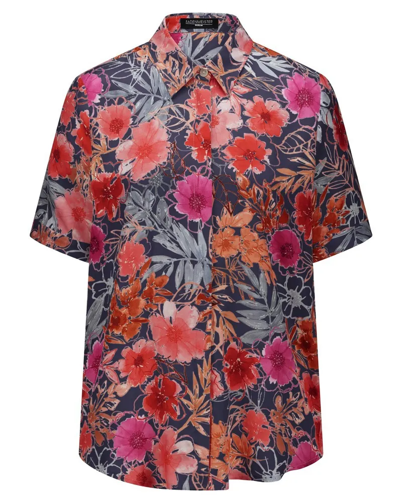 FADENMEISTER BERLIN Bluse  blau Blau