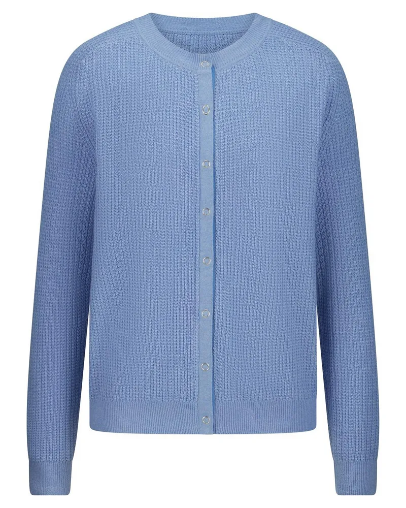 Peter Hahn Strickjacke  blau Blau