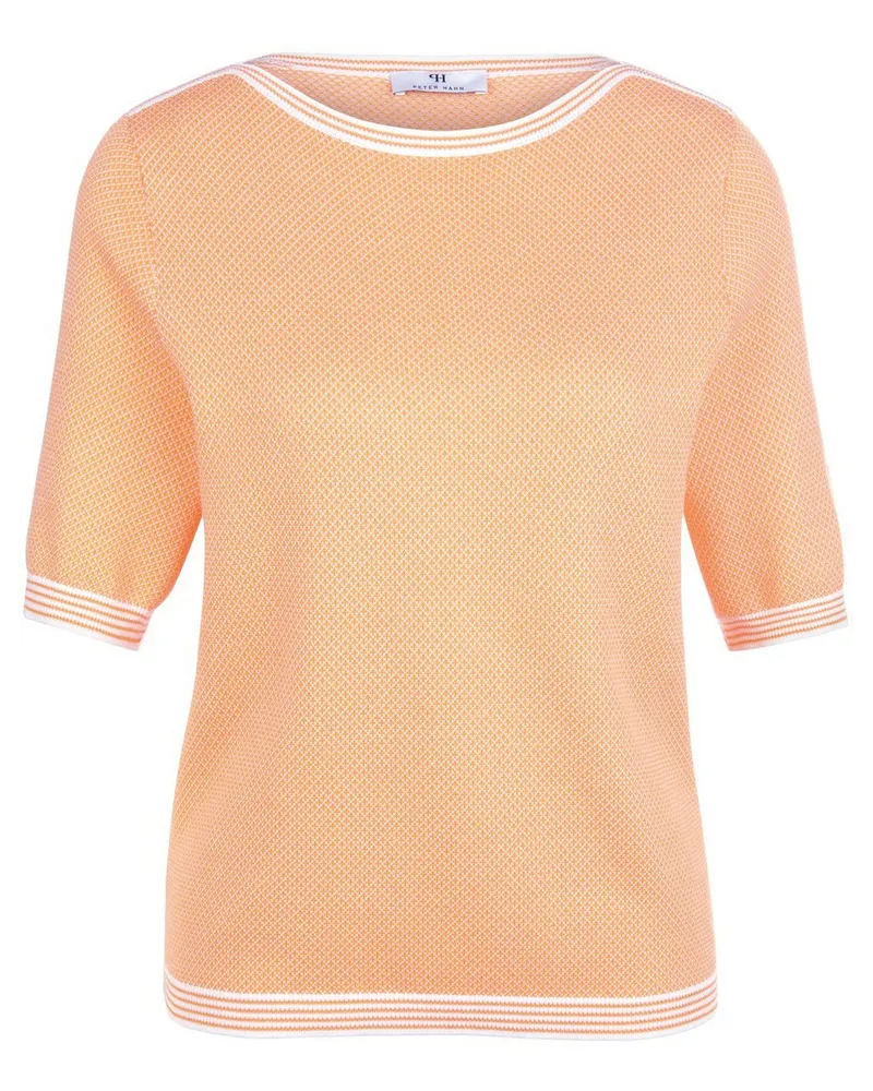 Peter Hahn Pullover aus 100% SUPIMA®-Baumwolle  orange Orange