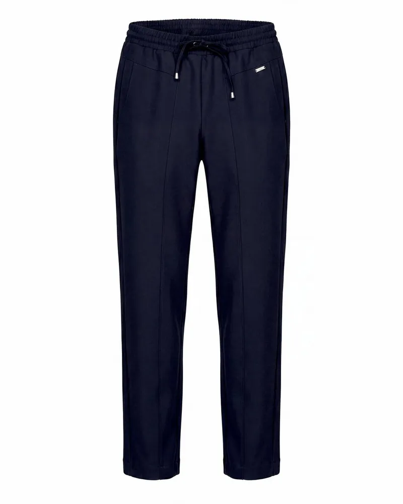 Emilia Lay Slim Fit-Jersey-Hose  blau Blau