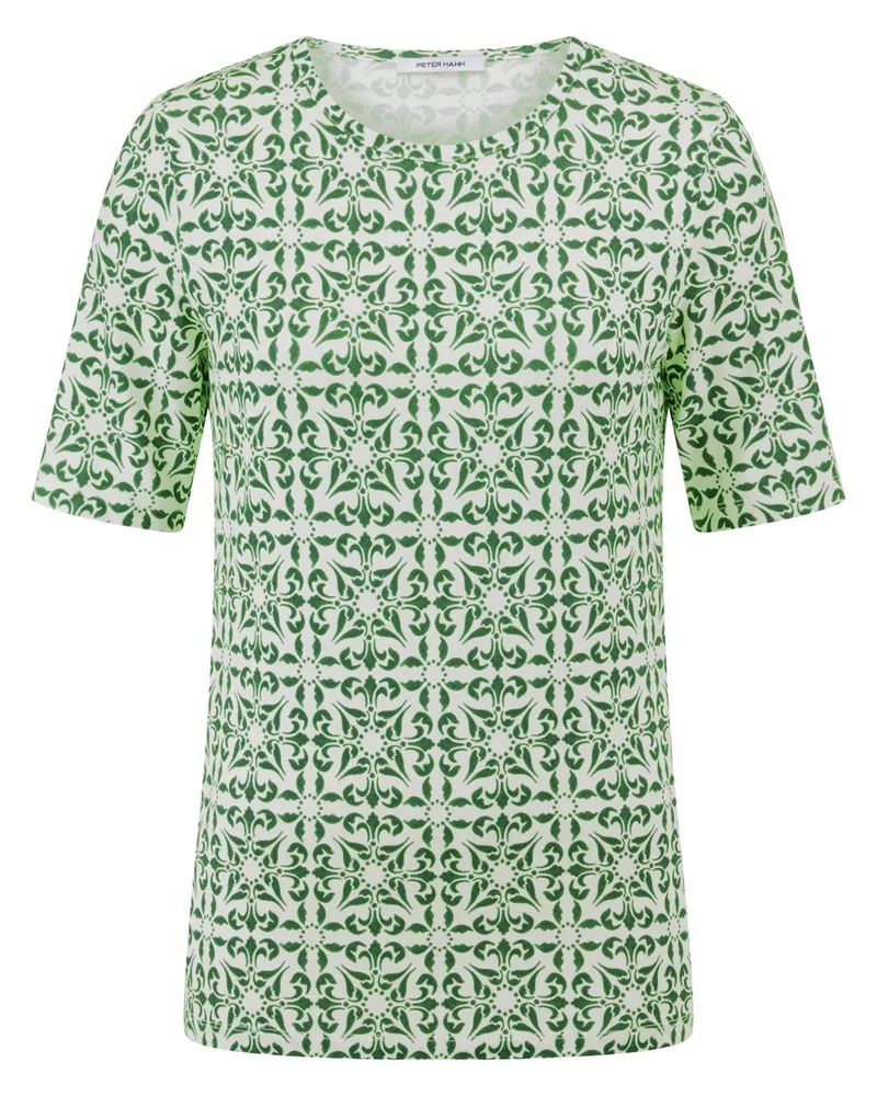 Peter Hahn Rundhals-Shirt  weiss Weiss