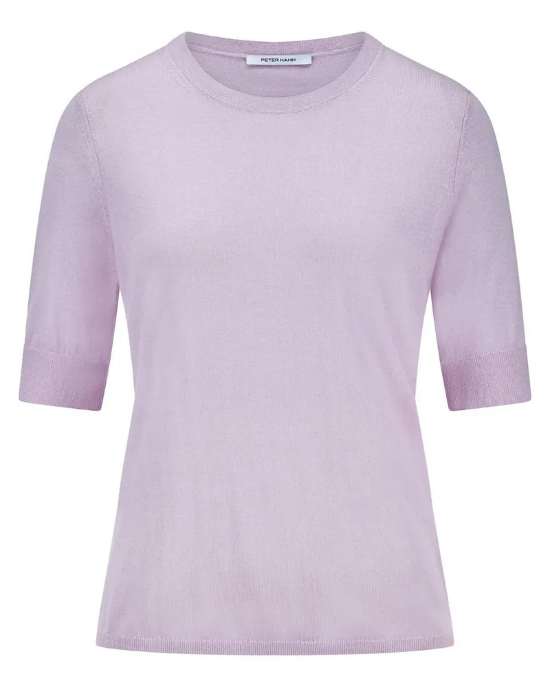Peter Hahn Rundhals-Pullover 1/2-Arm  lila Lila